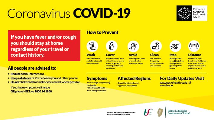 Read more about the article Guidelines for Farmers Requiring Service from FRS where a Coronavirus (Covid 19) Positive case has been Suspected or Identified.