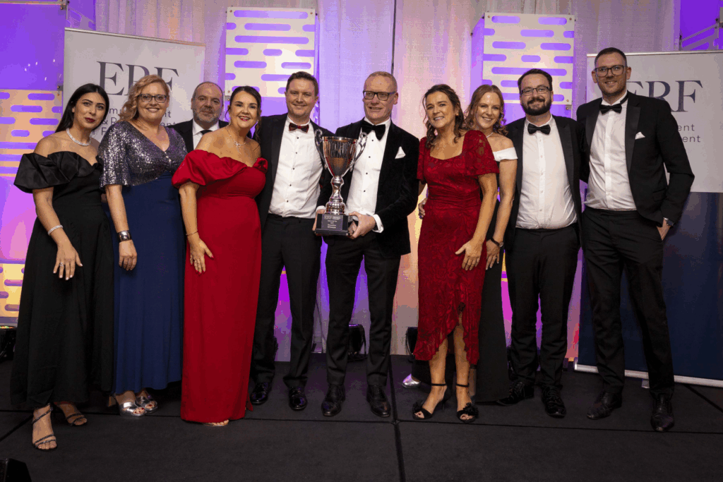 FRS Recruitment wins Large Recruitment Agency of the Year and Best IT Recruitment Company at the ERF Awards 2024. A major recognition of our people and performance.