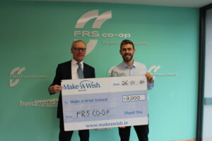 FRS Co-Op Makes a donation to Make-A-Wish Ireland